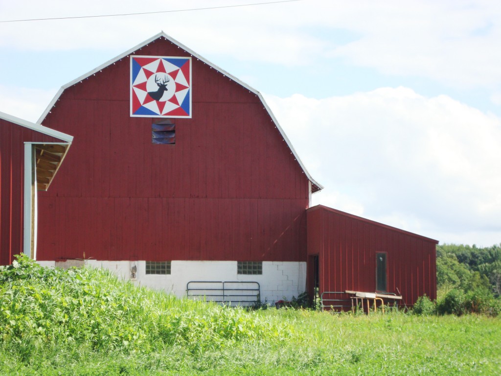 Barn Quilts, Shawano County, Wisconsin