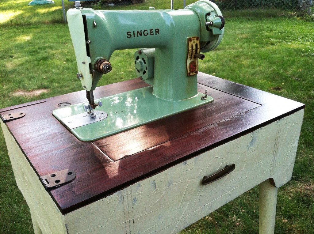 Upcycled Sewing Cabinet1