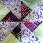 Free block of the month, quilting