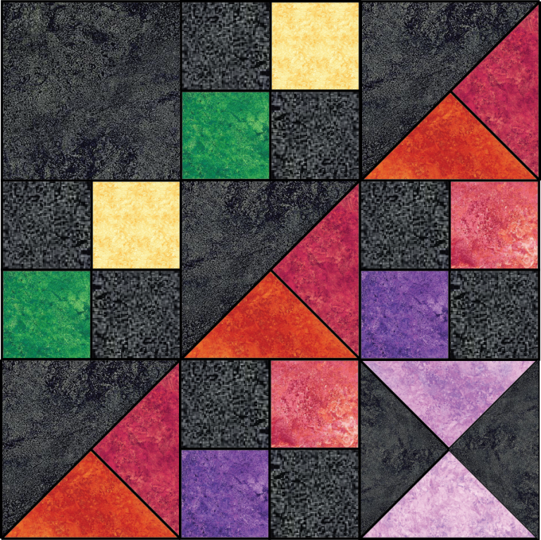 Kaleidoscope Quilt Addicts Anonymous