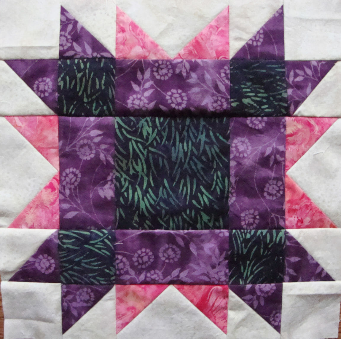 Quilt Addicts Anonymous Block of the Month