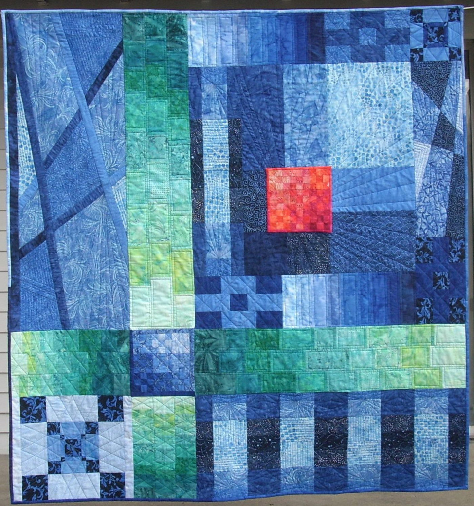 Fifty-Eight Nines by Anita Karban-Neef, Source: The National Quilt Museum