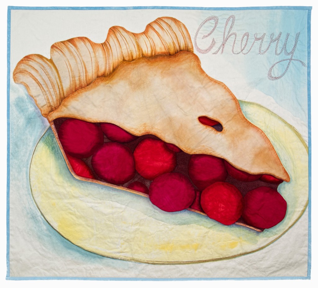 Cherry Pie by Zelda Newman, Source: The National Quilt Museum