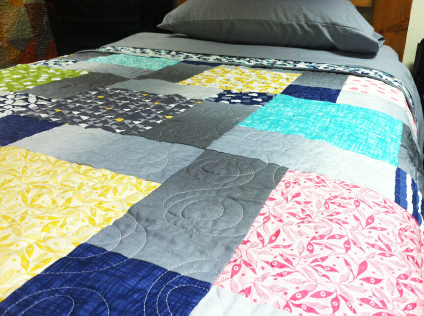 Bed quilt 01