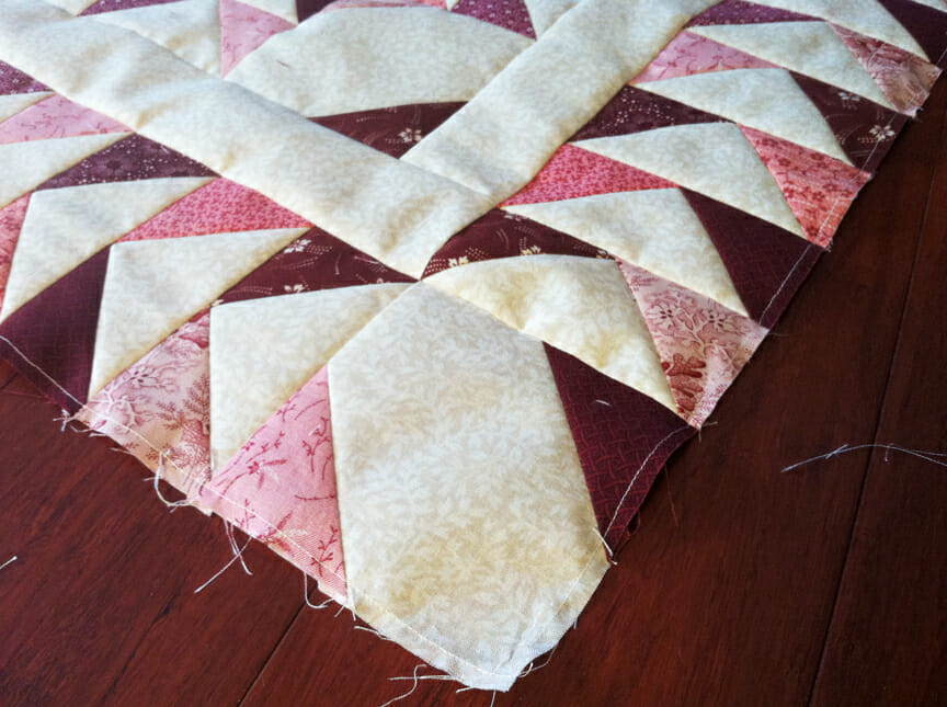 flying geese, no waste flying geese, quilt tutorial 