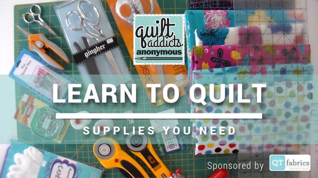 Must Have Quilting Supplies and Tools FREE Beginner Quilting Class