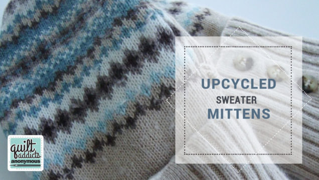 UPCYCLED SWEATER MITTENS THUMBNAIL