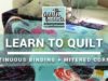 Continuous Binding Tutorial + Mitered Corners – FREE Beginner Quilting Videos and Pattern