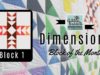 Dimensions Block of the Month – Block 1 video tutorial
