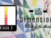 Dimensions Block of the Month – Block 2 video tutorial