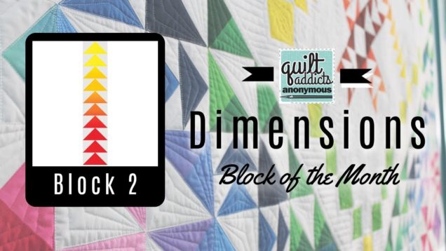 Dimensions Block of the Month – Block 2 video tutorial