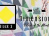 Dimensions Block of the Month – Block 3 video tutorial