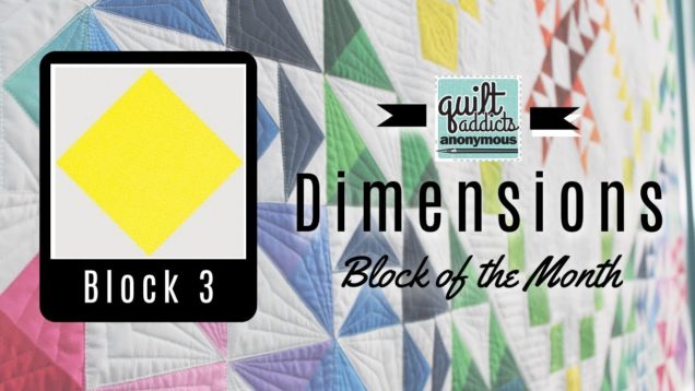 Dimensions Block of the Month – Block 3 video tutorial