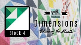 Dimensions Block of the Month – Block 4 video tutorial