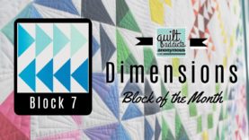 Dimensions Block of the Month – Block 7 video tutorial