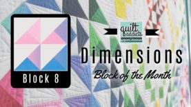 Dimensions Block of the Month – Block 8 video tutorial