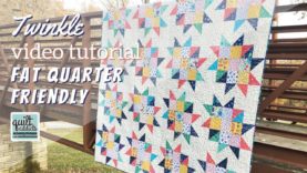 Fat Quarter Friendly Half Square Triangle Quilt Perfect for Beginner Quilters
