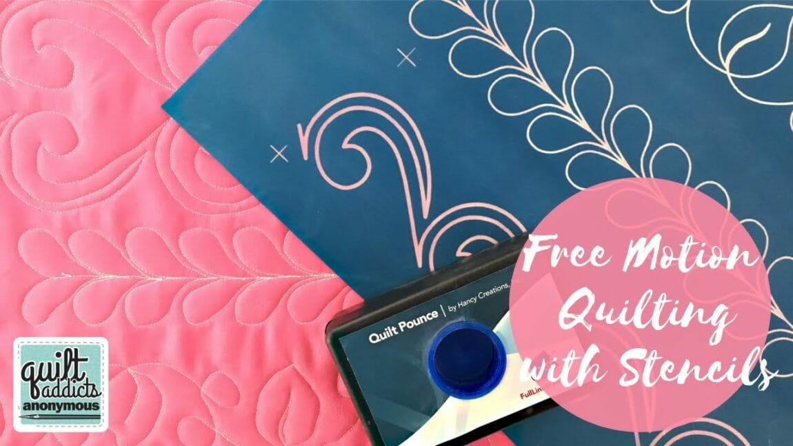 Four Free Motion Quilting Designs for 2-inch Borders in One Stencil! – Quilt  Addicts Anonymous