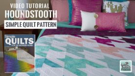 Houndstooth – Easy Strip Pieced Triangle Pattern – Simple Quilts for the Modern Home