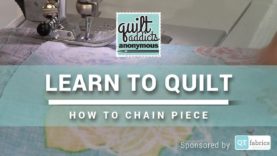 How to Chain Piece Quilt Blocks – FREE Beginner Quilting Videos and Pattern