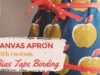 How to make a canvas apron with custom bias tape binding – 12 Makes of Christmas