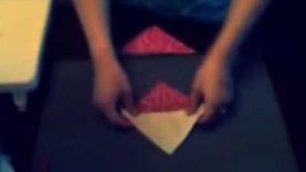 How to make quarter square triangles from squares