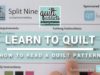 How to Read a Quilt Pattern – FREE Beginner Quilting Videos and Pattern
