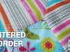 How to sew a mitered border