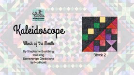 Kaleidoscope Block of the Month  – Block 2
