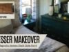 Magnolia Home Chalk Style Paint Dresser Makeover! Such a HUGE Before & After Difference!