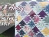 Modern Quilt That Shows Off BIG Prints! Learn How To Make Up & Away