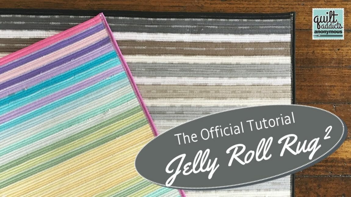 Jelly Roll Rugs are BACK & easier than ever to make with this new notion! 