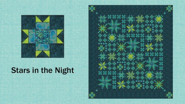 Quilt Addicts Anonymous Block of the Month August 2016