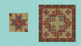 Quilt Addicts Anonymous Mini Block of the Month July 2016