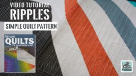 Ripples – Easy Half Square Triangle Pattern from Simple Quilts for the Modern Home