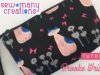 Super Cute Brooke Wristlet by Sew Many Creations using canvas and cork