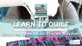 Walking Foot Quilting! Straight and Wavy Lines – FREE Beginner Quilting Videos and Pattern