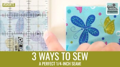 3 Ways to Sew a Quarter-Inch Seam Every Time! #SHORTS