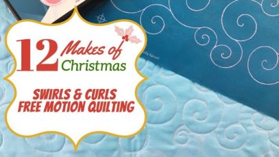 12 Makes of Christmas   Swirls & Curls