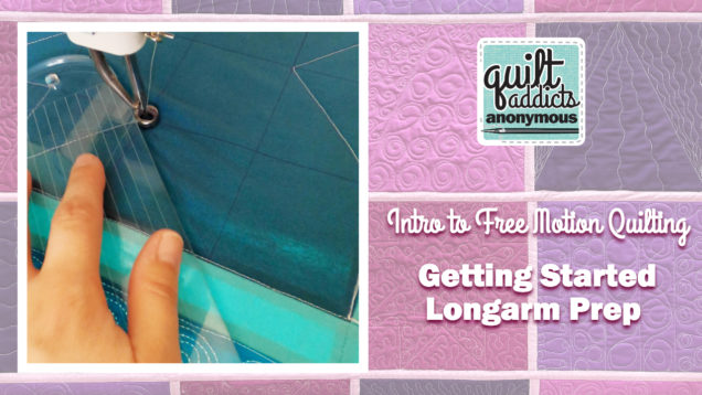 Free Motion Quilting Intro – Longarm Prep