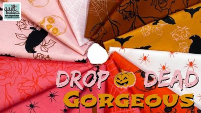 Drop Dead Gorgeous Halloween Fabrics! Plus New Blenders …