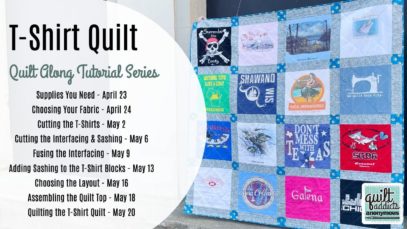 Learn to Make a T-Shirt Quilt! New FREE Quilting Course …