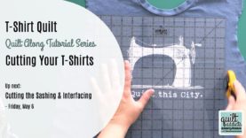 Cutting T-Shirts for a T-Shirt Quilt