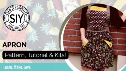 Sew a fancy apron for entertaining FREE PATTERN!