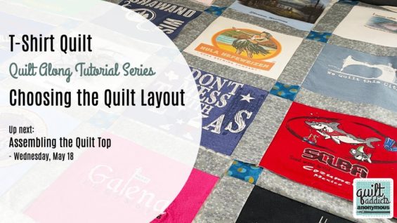 How to Choose the T-Shirt Quilt Layout