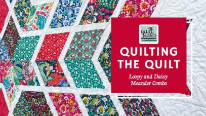 Loopy Meander & Daisy Free Motion Quilting Combo – Quilting Blooming Star