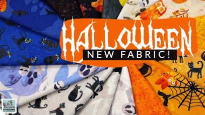 New Modern Halloween Fabrics! Perfect for quilts & treat bags …