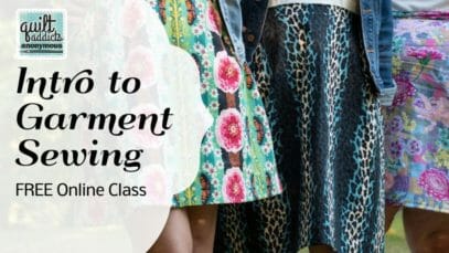 FREE Intro to Garment Sewing Course Announcement!
