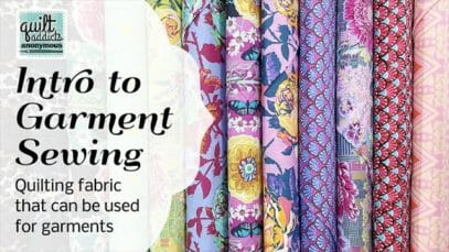 Intro to Garment Sewing – Fabrics you can use for clothing